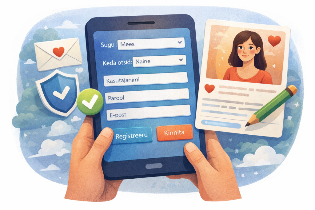 registreerimine tutvumisportaalis